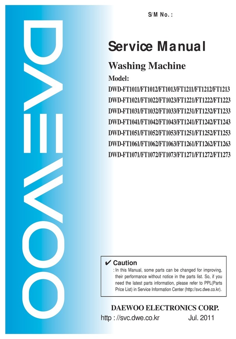 Daewoo DWD-FT1011 User manual