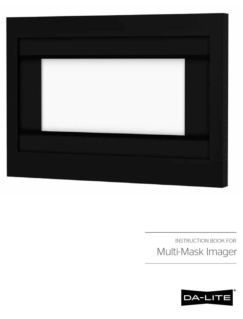 Da-Lite MULTI-MASK IMAGER User manual