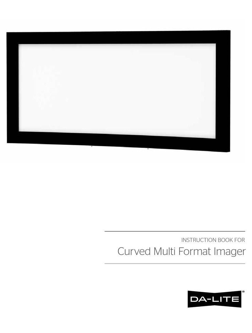 Da-Lite Curved Multi Format Imager User manual