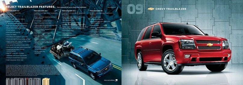 Chevrolet 2009 TrailBlazer User manual