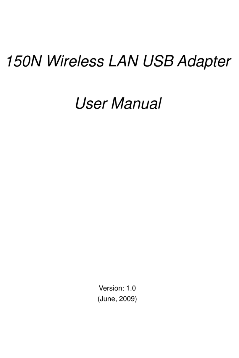 Ralink 150N wireless adapter User manual