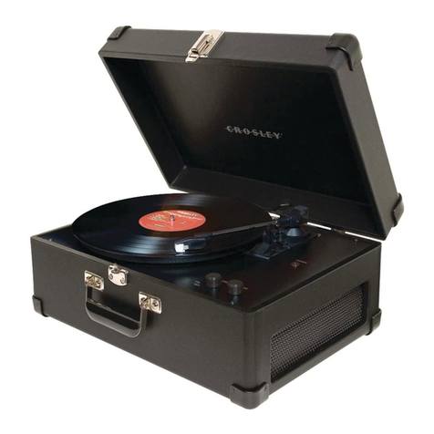 Crosley KEEPSAKE CR249 instruction manual