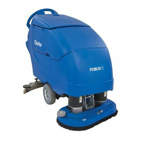Clarke Focus II Mid-Size Autoscrubber Disc 26 Operator's manual Clarke Focus II Mid-Size Autoscrubber Disc 26 Operator's manual