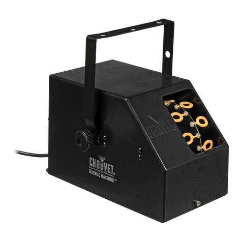 Chauvet Bubble Machine user manual