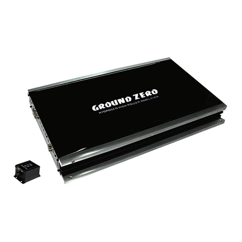 Ground Zero GZHA 2350XII owner's manual