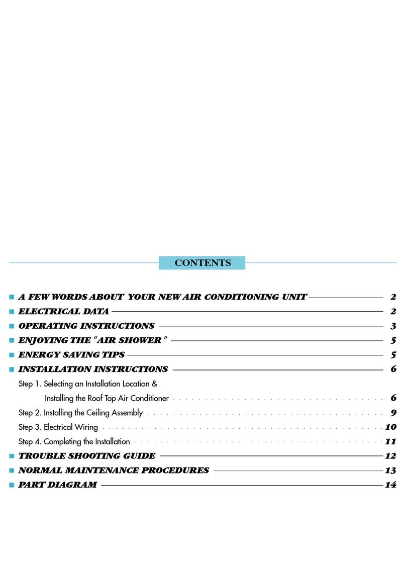 Carrier Air V User manual
