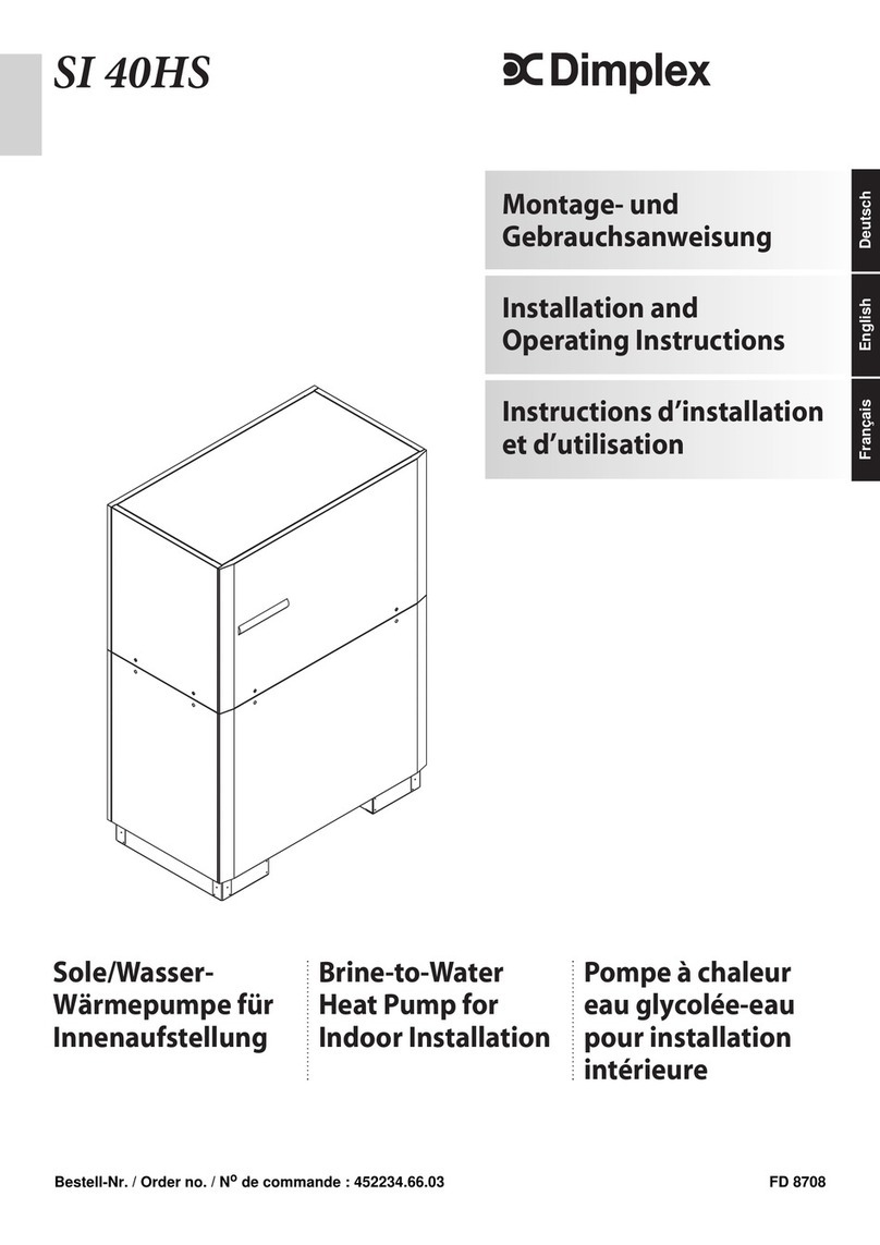 Dimplex SI 40HS User manual
