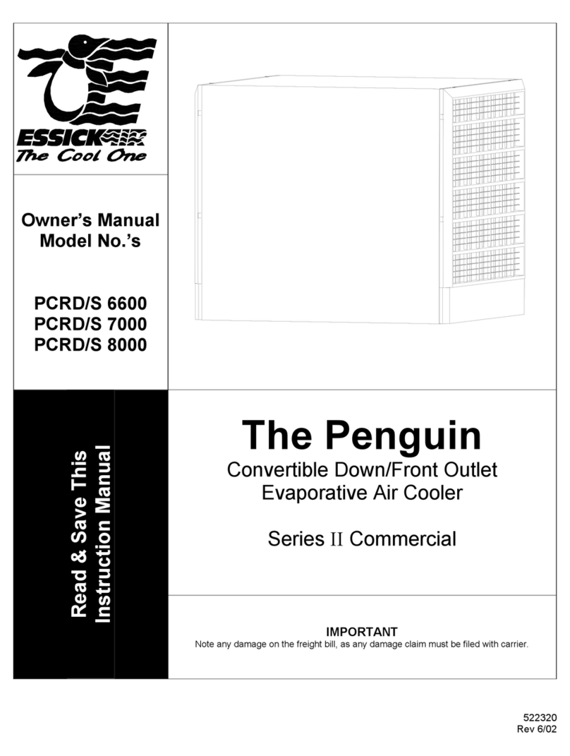 Essick PCRD S 6600 User manual