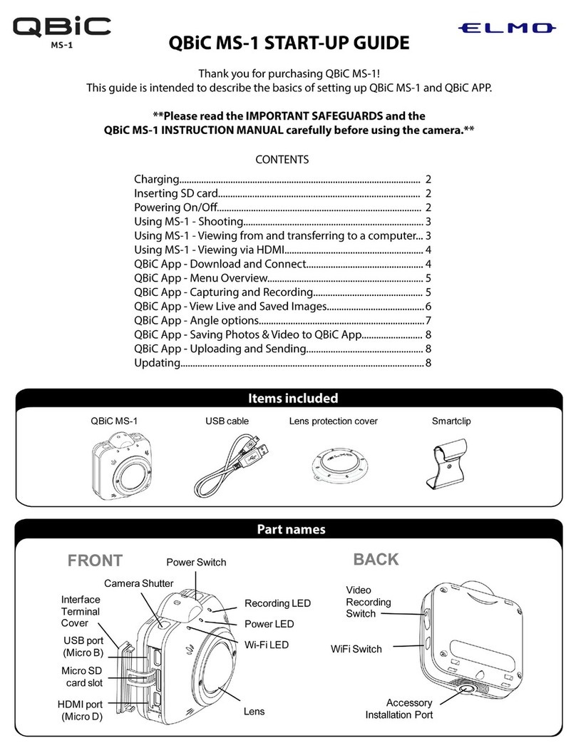 Elmo QBiC MS-1 User guide