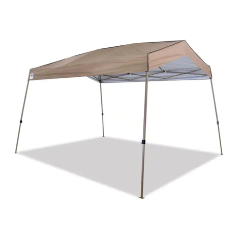 E-Z UP Instant Shelter Escort User manual