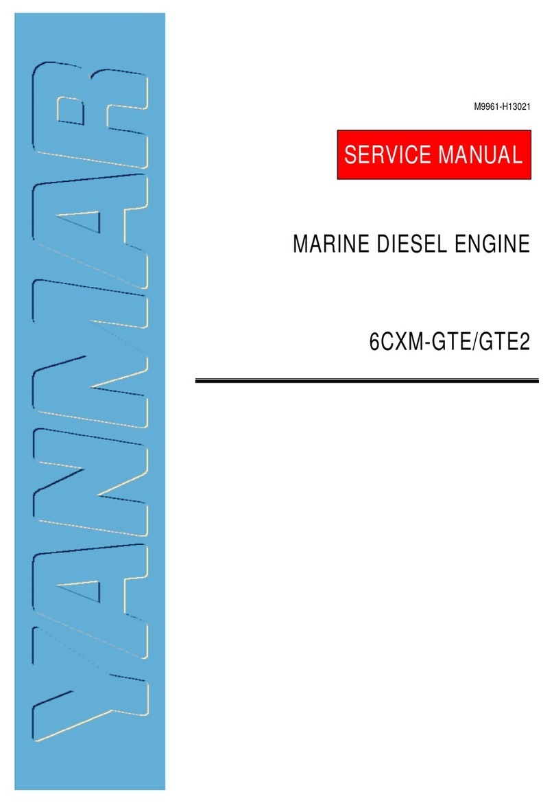 Yanmar 6CXM-GTE User manual