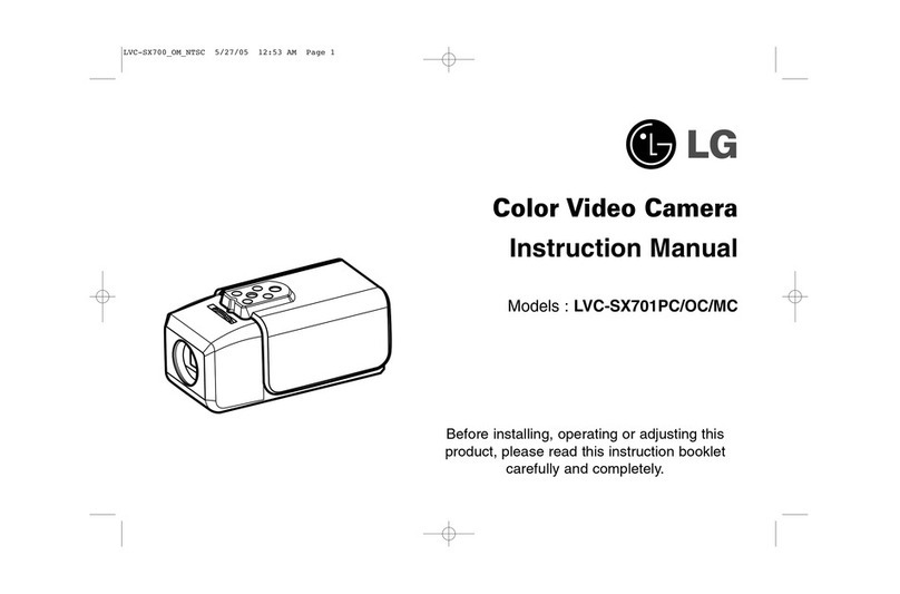 LG LVC-SX701PC User manual