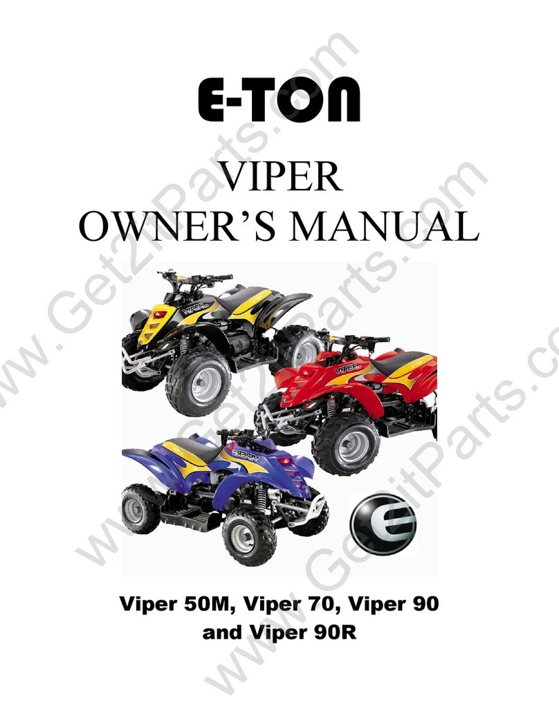 Eton 2006 Viper 70 User manual Eton 2006 Viper 70 User manual
