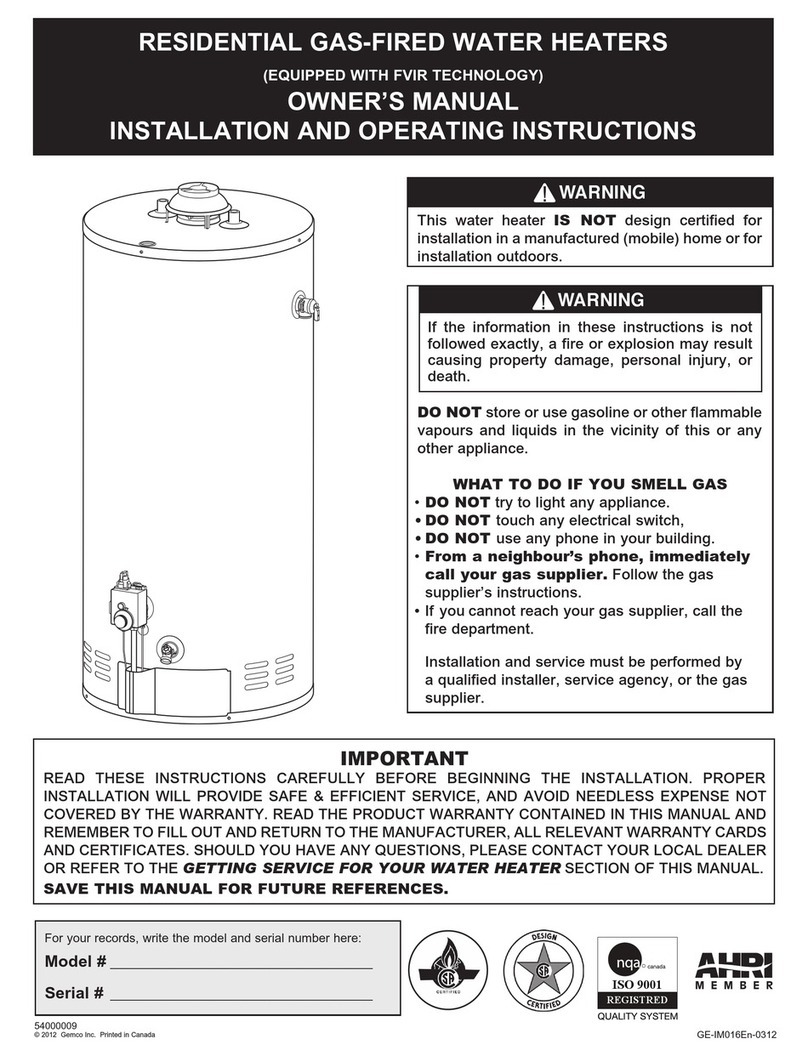 Gemco GE-IM016En-0312 owner's manual Gemco GE-IM016En-0312 owner's manual