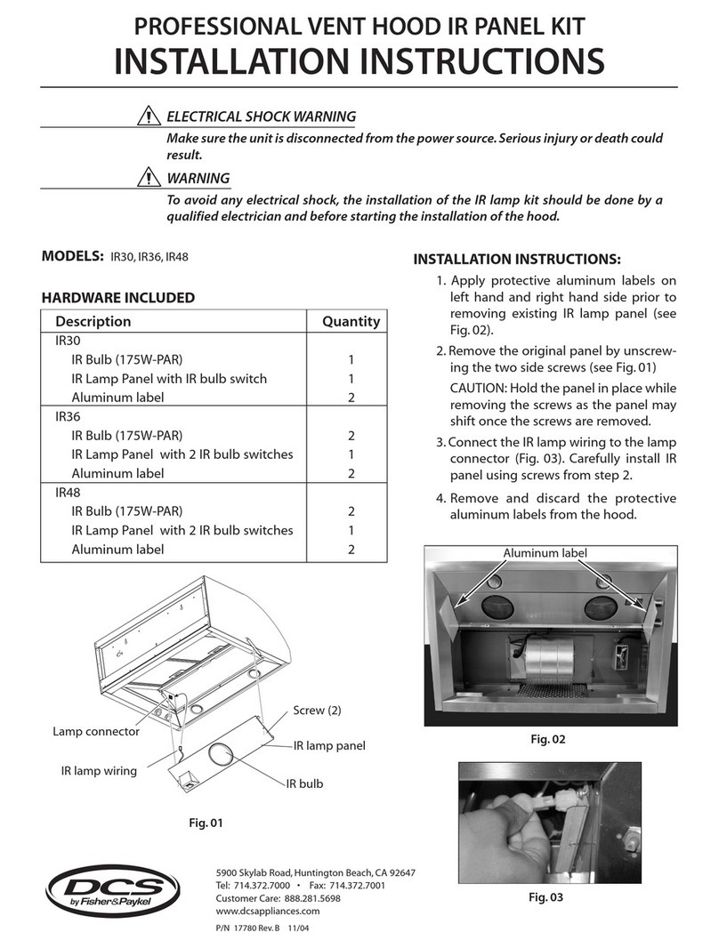 DCS IR30 installation instructions
