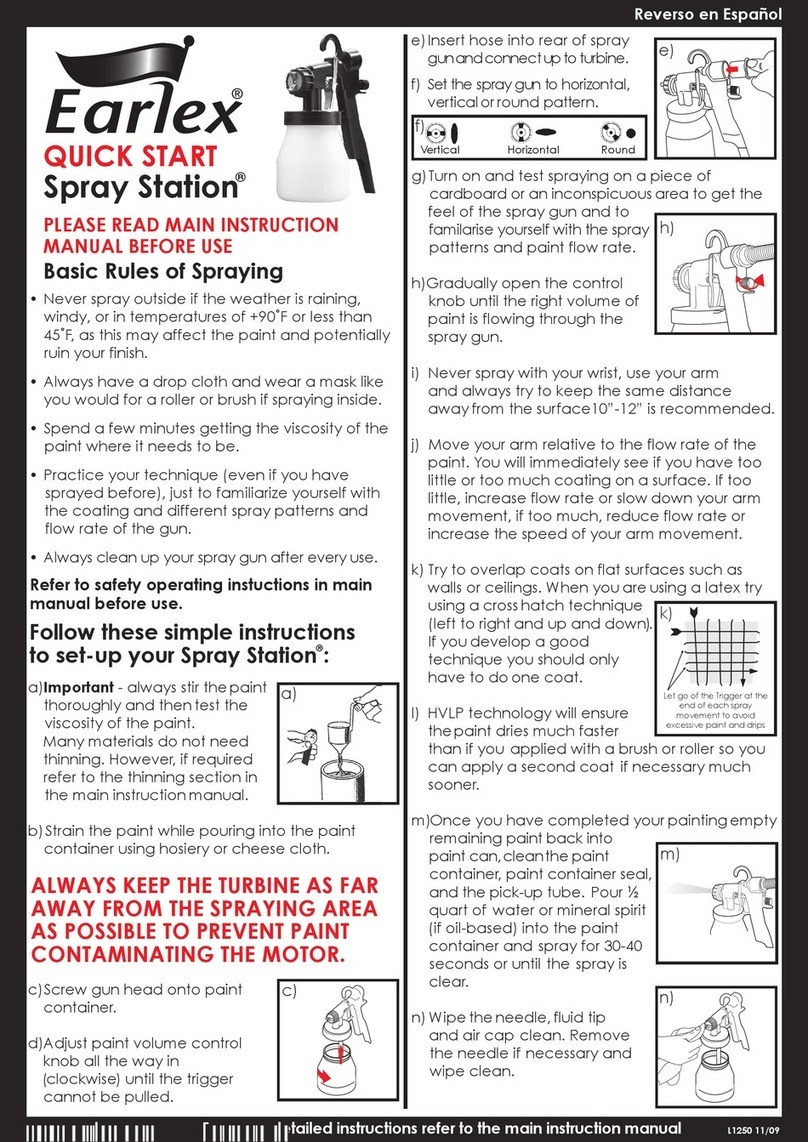 Earlex SPRAY STATION quick start