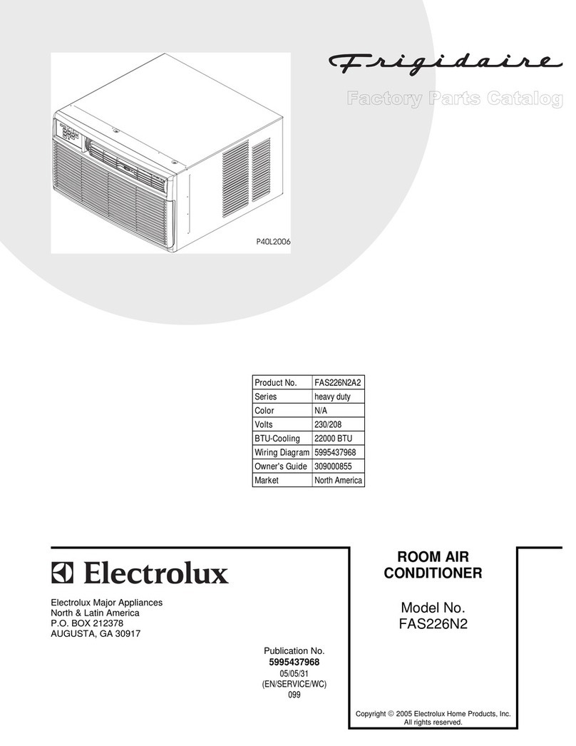 Frigidaire FAS226N2 User manual