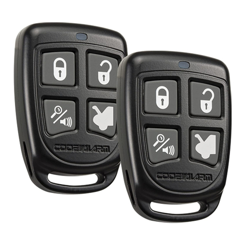Code Alarm ca 2051 User manual