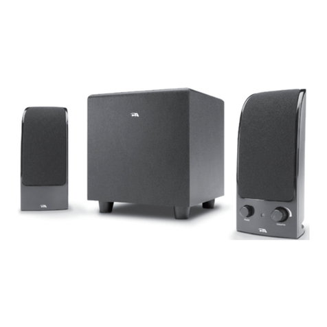 Cyber Acoustics CA-3072 owner's guide
