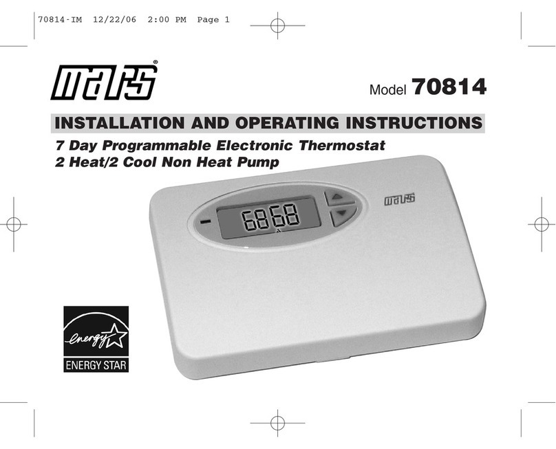 Mars 70814 User manual