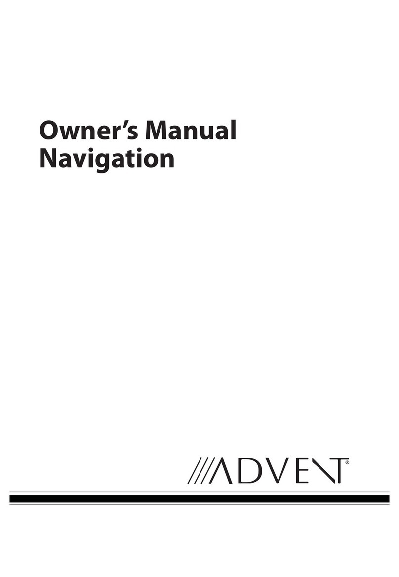 Advent Navigation User manual Advent Navigation User manual