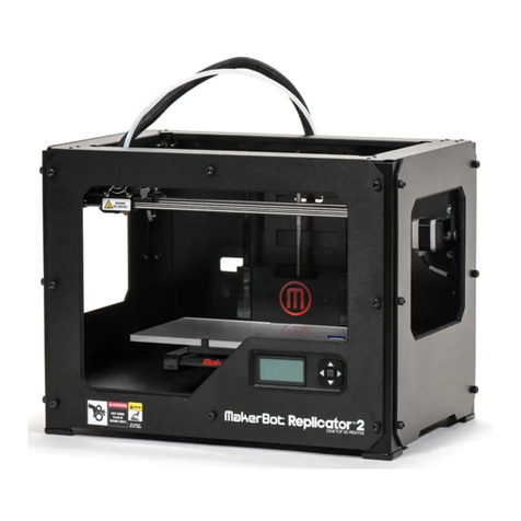MakerBot Replicator 2 User manual MakerBot Replicator 2 User manual