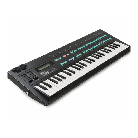 Yamaha DX100 User manual Yamaha DX100 User manual