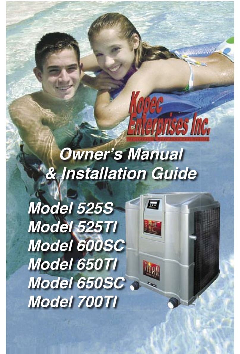 Kopec 525S Owner's manual & installation guide