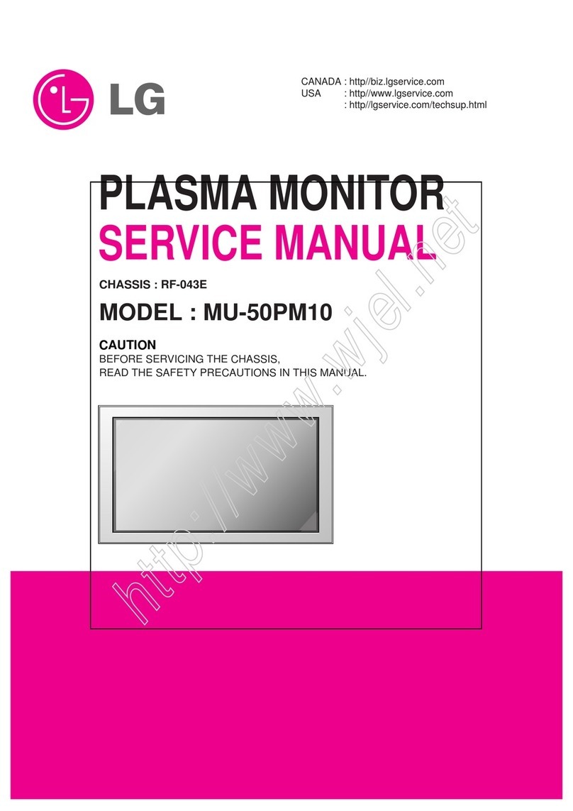 LG MU-50PM10 User manual