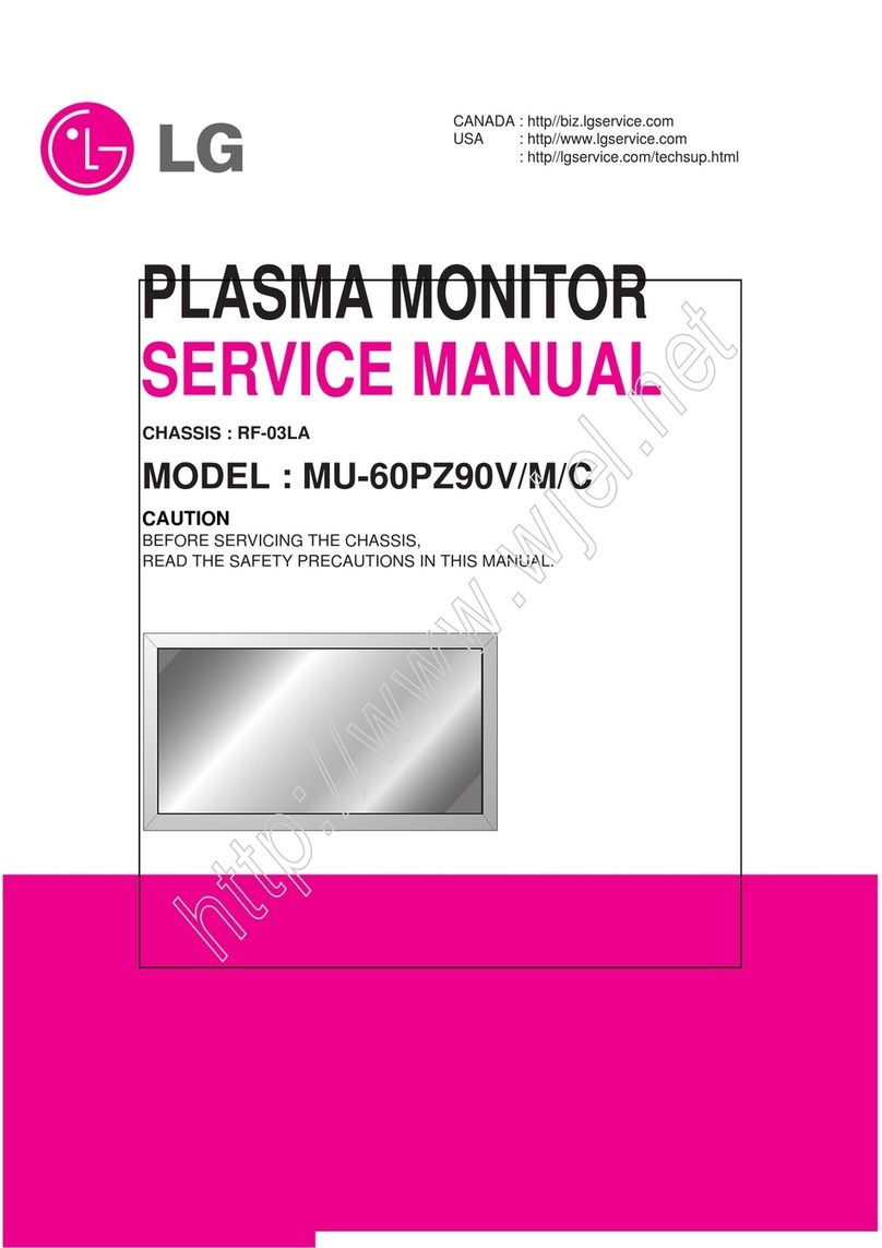 LG MU-60PZ90V User manual