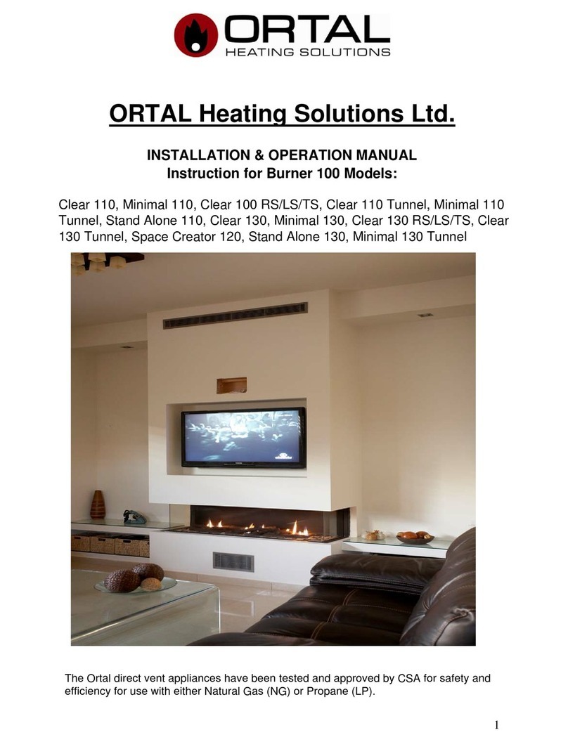 ORTAL Clear 110 Tunnel Installation & operation manual ORTAL Clear 110 Tunnel Installation & operation manual