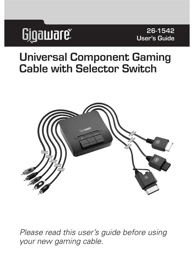 Gigaware 26-1542 user guide