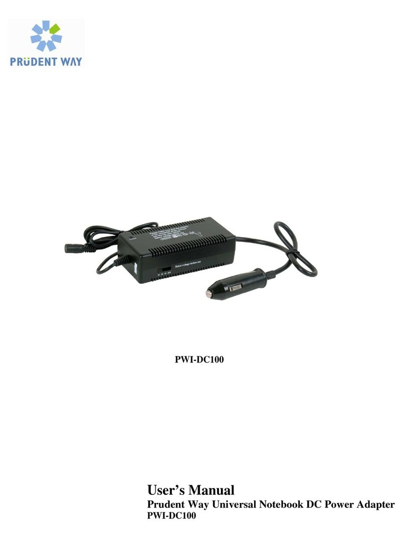 Prudent Way PWI-DC100 User manual