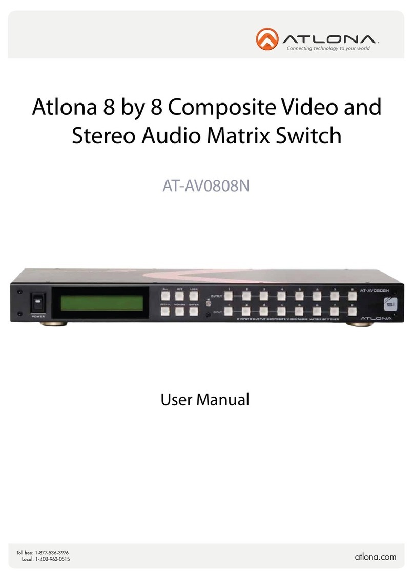 Atlona AT-AV0808N user manual