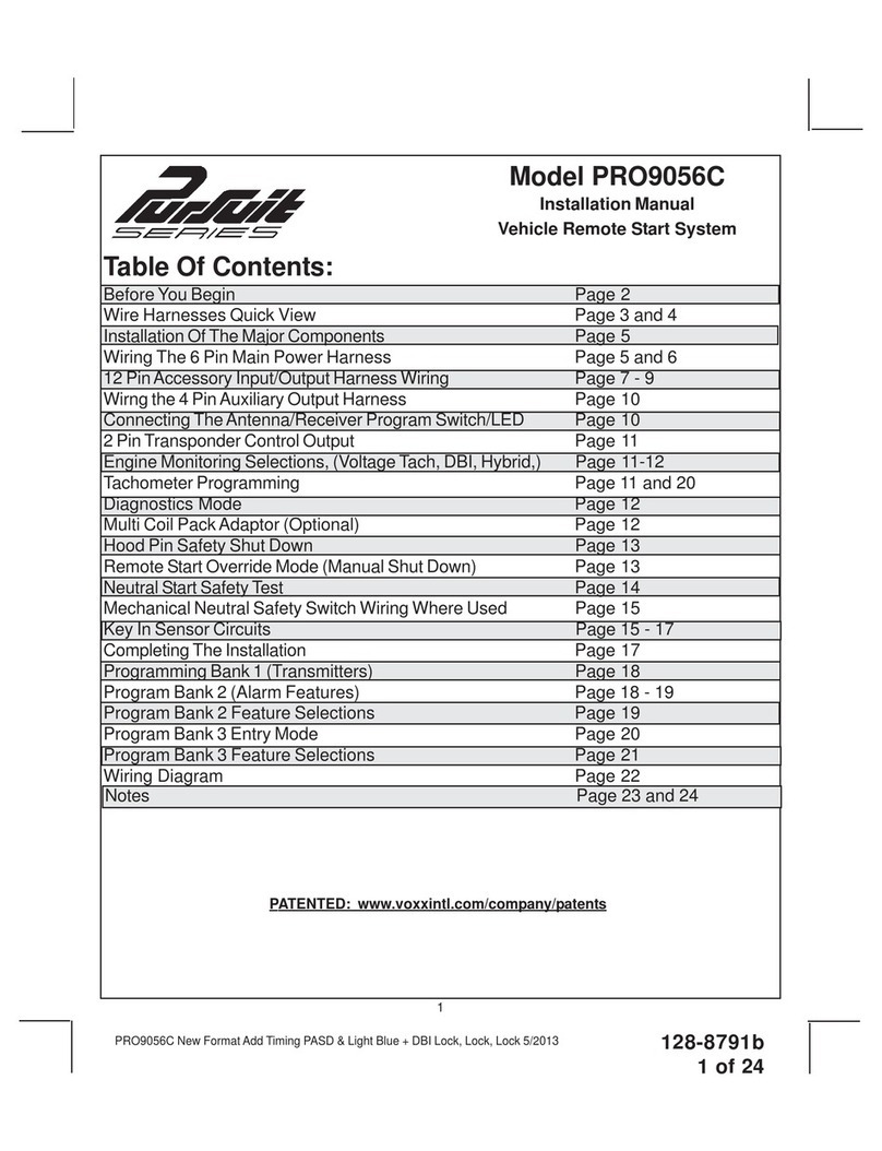 Audiovox PurSuit PRO9056C User manual