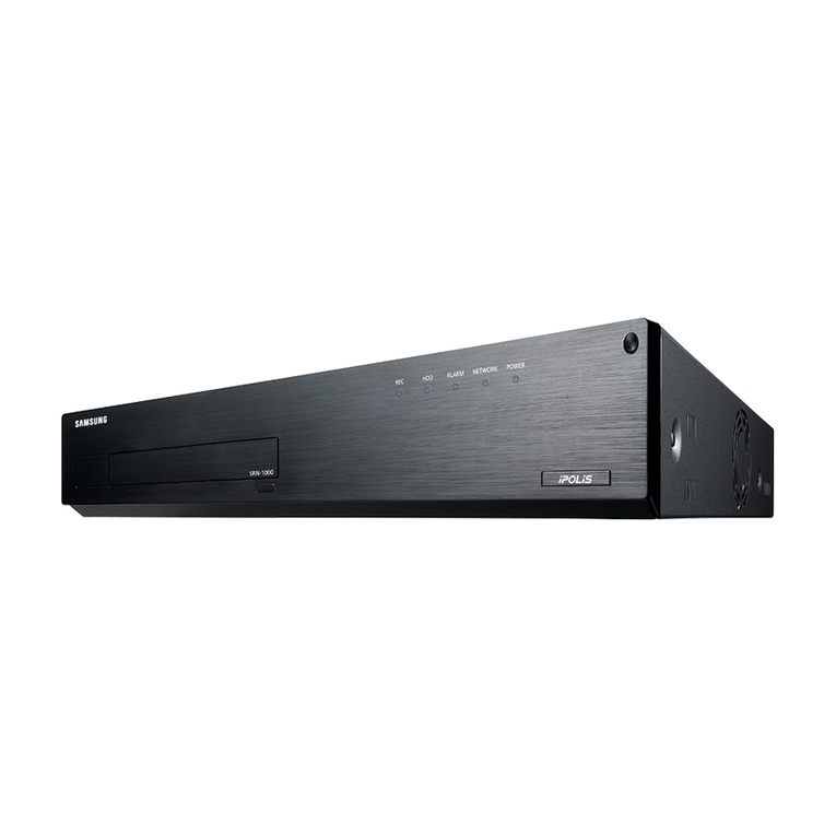 Samsung SRN-1000 User manual Samsung SRN-1000 User manual