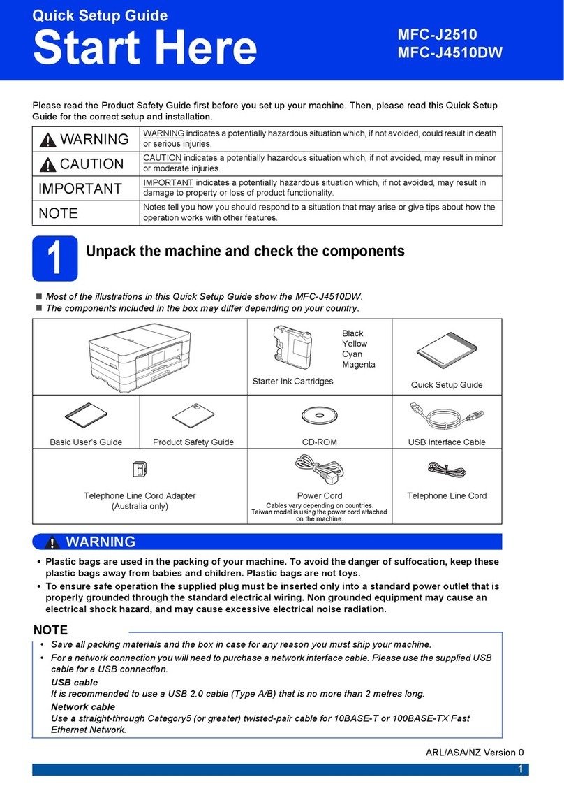 Brother MFC-J2510 User manual