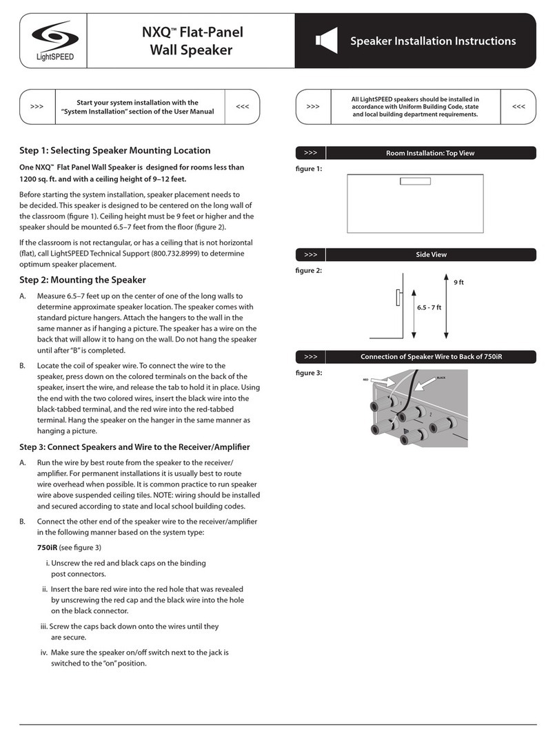 Lightspeed NXQ installation instructions