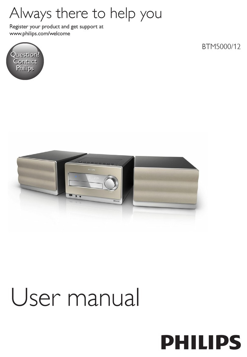 Philips BTM5000 User manual