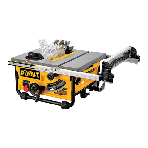 DeWalt DW745 User manual