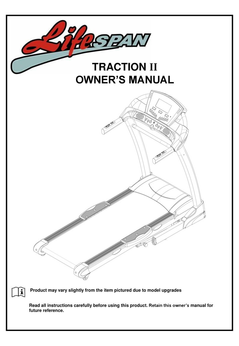 Life Span Traction II User manual