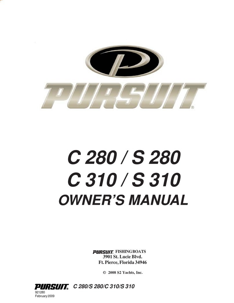 PURSUIT C 310 User manual