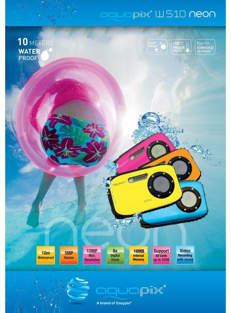 AquaPix W510 neon Instruction manual