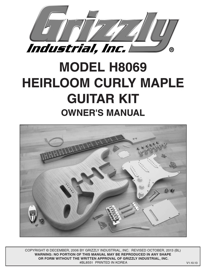 Grizzly H8069 owner's manual