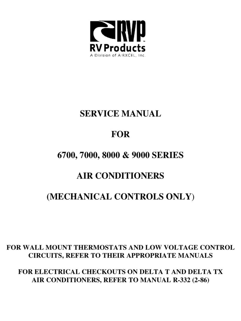 RV Products 6700 Series User manual