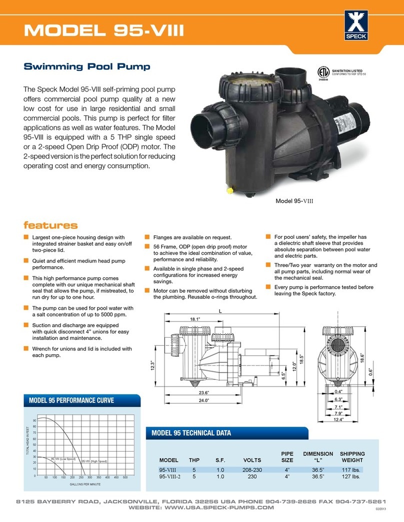 Speck 95-VIII Brochure & specs