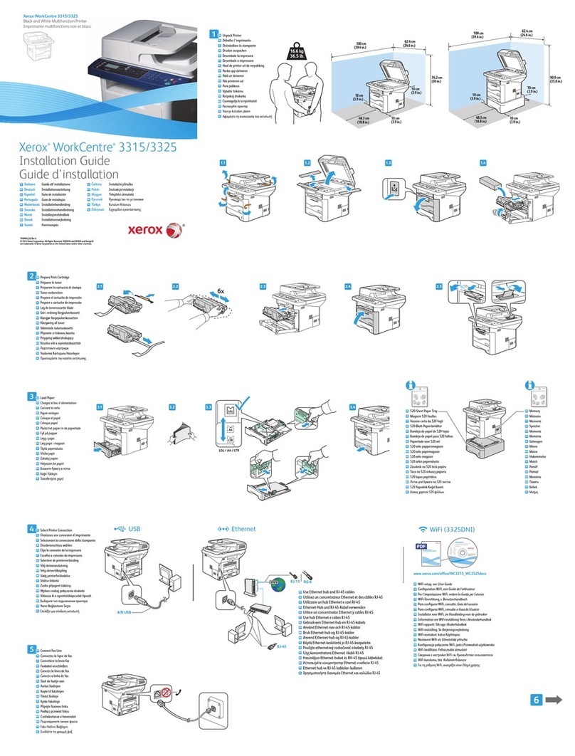 Xerox WorkCentre 3315 User manual