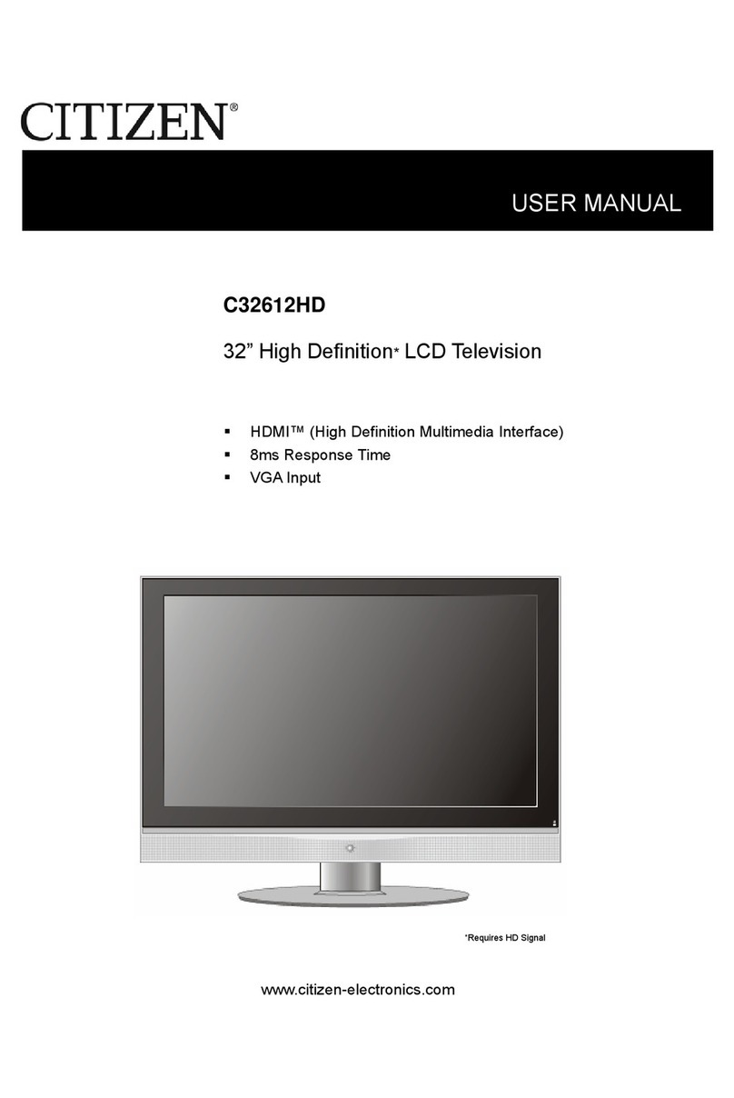 Citizen C32612HD user manual