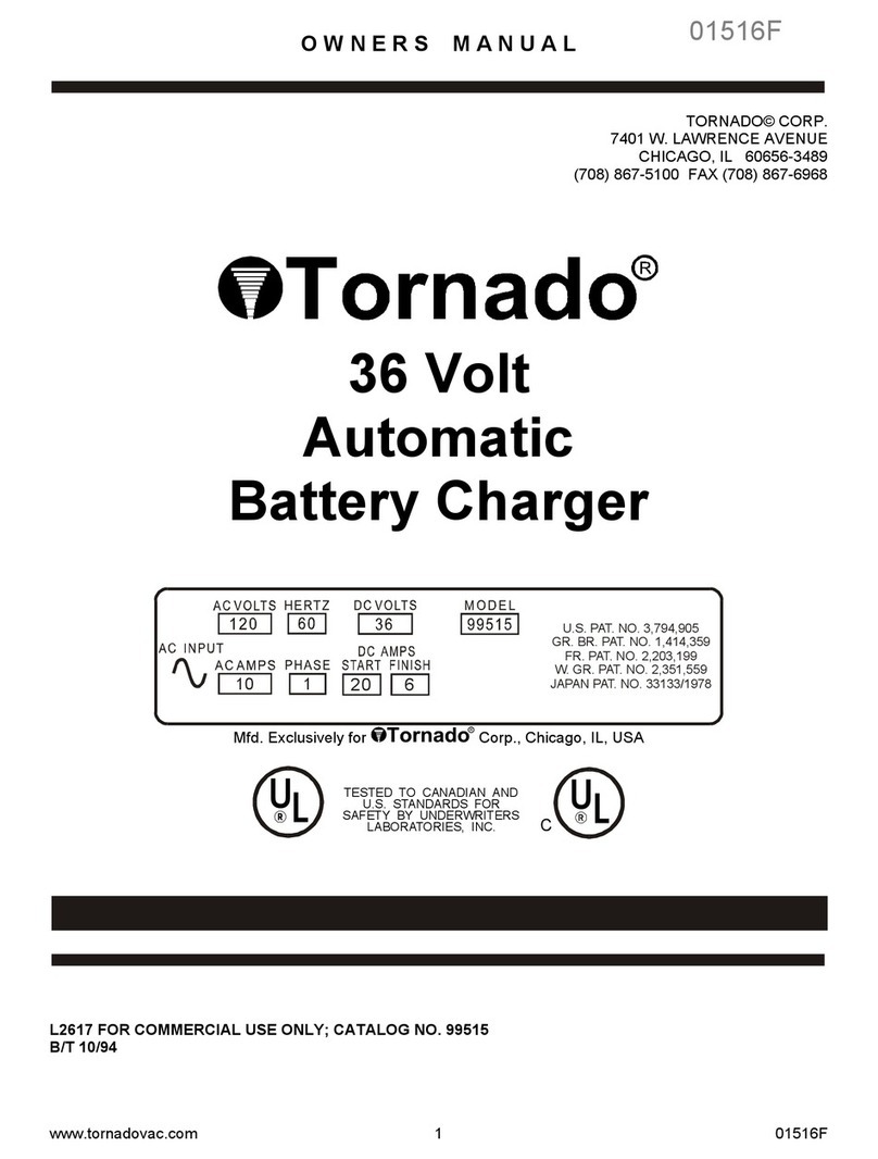 Tornado 01516F owner's manual