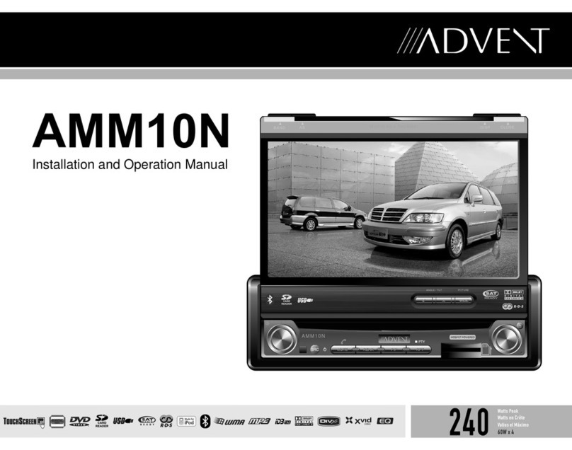 Advent AMM10N User manual Advent AMM10N User manual
